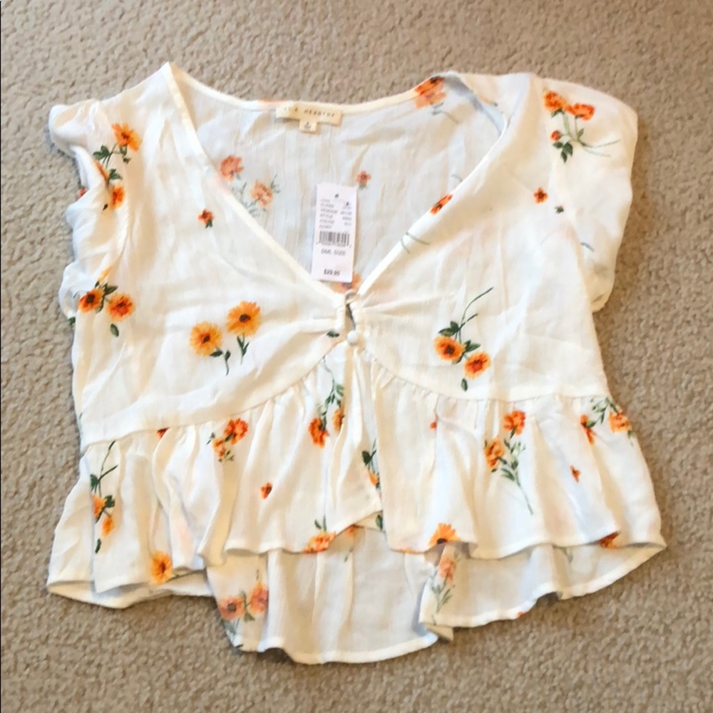 New floral shirt